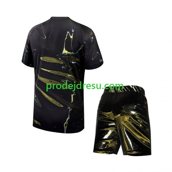 Paris Saint-Germain Dresy Fotbal Night Edition Dětský Čtvrtý 2025-2026 Krátký rukáv