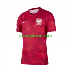 Polsko Dresy Fotbal Muž Venkovní 2026 2027 Krátký rukáv