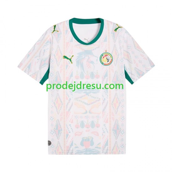 Senegal Dresy Fotbal Muž Domácí 2026 2027 Krátký rukáv