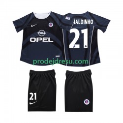 AC Milán Dresy Fotbal RONALDINHO 10 2003 Retro Dětský Alternativní 2002 Krátký rukáv