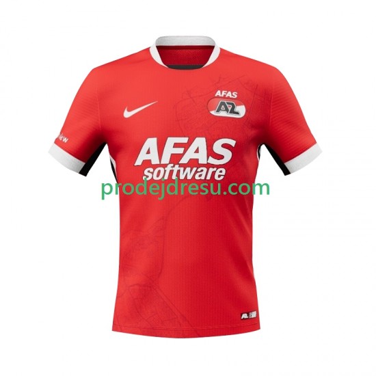 AZ Alkmaar Dresy Fotbal Muž Domácí 2025-2026 Krátký rukáv