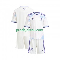 Aston Villa Dresy Fotbal Dětský Alternativní 2025-2026 Krátký rukáv