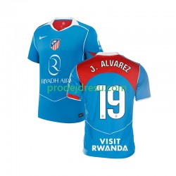 Atlético Madrid Dresy Fotbal Julian Alvarez 19 Muž Alternativní 2025-2026 Krátký rukáv