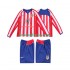 Atlético Madrid Dresy Fotbal 2005 Retro Dětský Domácí 2004 Dlouhý rukáv