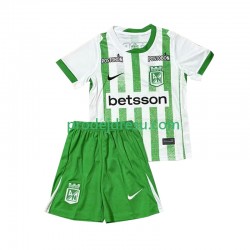 Dresy Fotbal Atletico Nacional Dětský Domácí 2025 Krátký rukáv