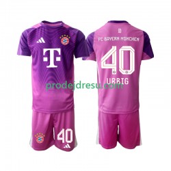 FC Bayern Mnichov Dresy Fotbal Jonas Urbig 40 Brankářské Dětský Čtvrtý 2025-2026 Krátký rukáv