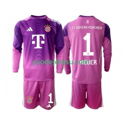 FC Bayern Mnichov Dresy Fotbal Manuel Neuer 1 Brankářské Dětský Čtvrtý 2025-2026 Dlouhý rukáv