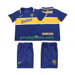 CA Boca Juniors Dresy Fotbal 1996 1997 Retro Dětský Domácí Krátký rukáv