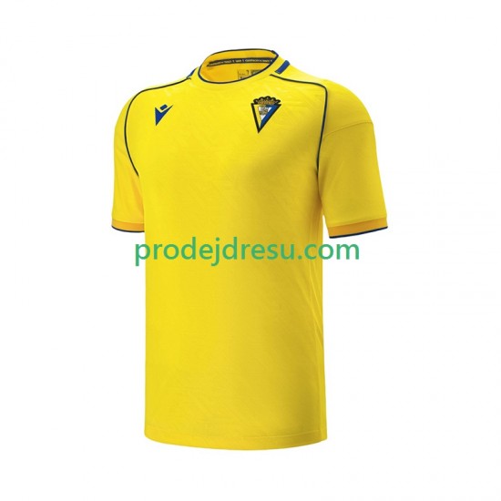Cádiz CF Dresy Fotbal Muž Domácí 2025-2026 Krátký rukáv