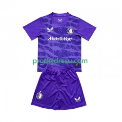 Feyenoord Rotterdam Dresy Fotbal Brankářské Dětský Alternativní 2025-2026 Krátký rukáv