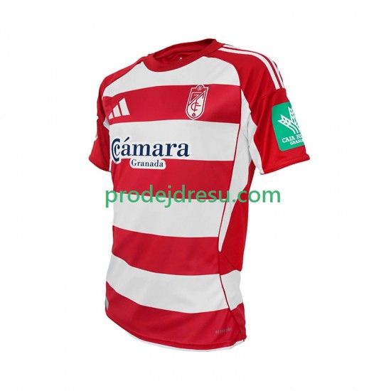Granada Dresy Fotbal Muž Domácí 2025-2026 Krátký rukáv