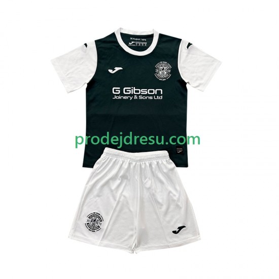 Hibernian Dresy Fotbal Dětský Domácí 2025-2026 Krátký rukáv