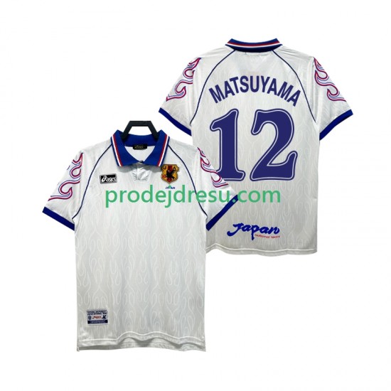 Japonsko Dresy Fotbal MATSUYAMA 12 Retro Muž Venkovní 1998 Krátký rukáv