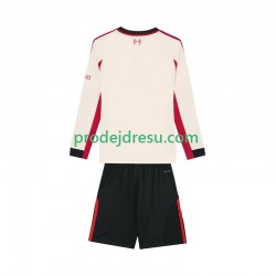 Liverpool Dresy Fotbal Dětský Venkovní 2025-2026 Dlouhý rukáv