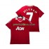 Manchester United Dresy Fotbal BECKHAM 7 Retro Muž Domácí 2011 2010 Krátký rukáv