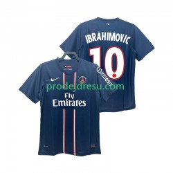 Paris Saint-Germain Dresy Fotbal Ibrahimović 10 2012 2013 Retro Muž Domácí Krátký rukáv