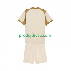 RC Lens Dresy Fotbal Dětský Alternativní 2025-2026 Krátký rukáv