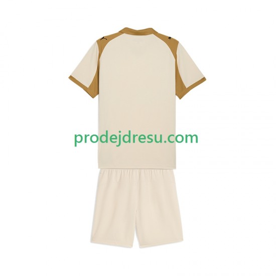 RC Lens Dresy Fotbal Dětský Alternativní 2025-2026 Krátký rukáv