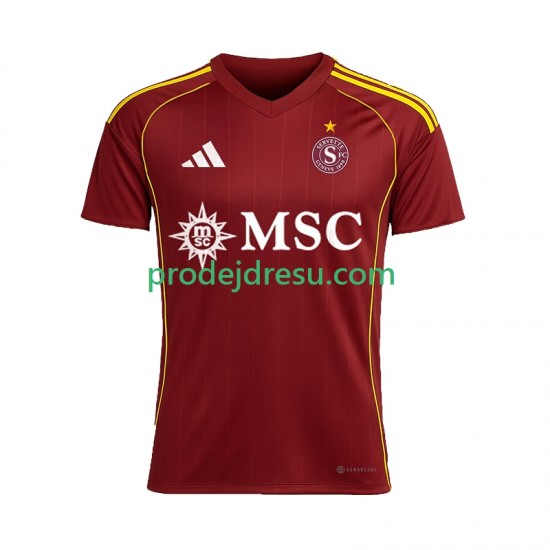 Dresy Fotbal Servette FC Muž Domácí 2025-2026 Krátký rukáv