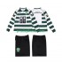 Sporting CP Dresy Fotbal 2001 2003 Retro Dětský Domácí Dlouhý rukáv
