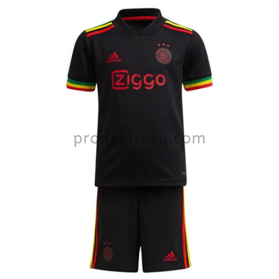 AFC Ajax Dresy Fotbal Dětský Alternativní 2021-2022 Krátký Rukáv