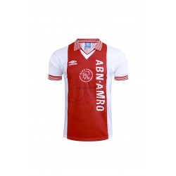 AFC Ajax Dresy Fotbal Retro Domácí 1994-1995 Krátký Rukáv