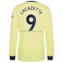 Arsenal Dresy Fotbal Alexandre Lacazette 9 Venkovní 2021-2022 Dlouhý Rukáv