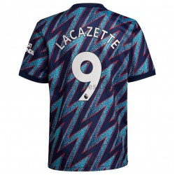 Arsenal Dresy Fotbal Alexandre Lacazette 9 Alternativní 2021-2022 Krátký Rukáv