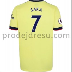 Arsenal Dresy Fotbal Bukayo Saka 7 Venkovní 2021-2022 Krátký Rukáv