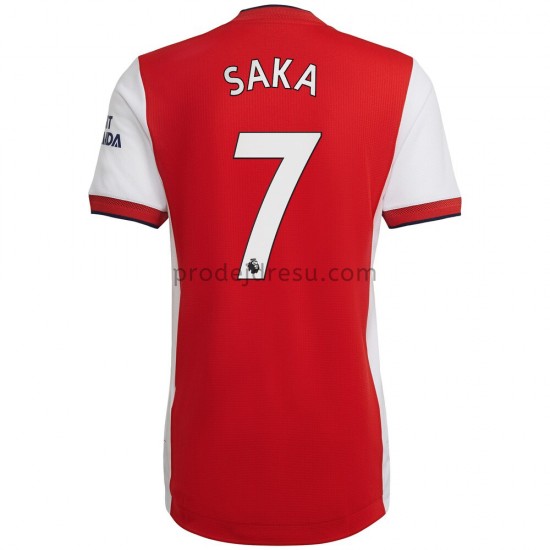 Arsenal Dresy Fotbal Bukayo Saka 7 Domácí 2021-2022 Krátký Rukáv