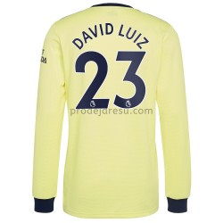 Arsenal Dresy Fotbal David Luiz 23 Venkovní 2021-2022 Dlouhý Rukáv