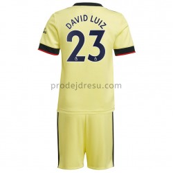 Arsenal Dresy Fotbal David Luiz 23 Dětský Venkovní 2021-2022 Krátký Rukáv