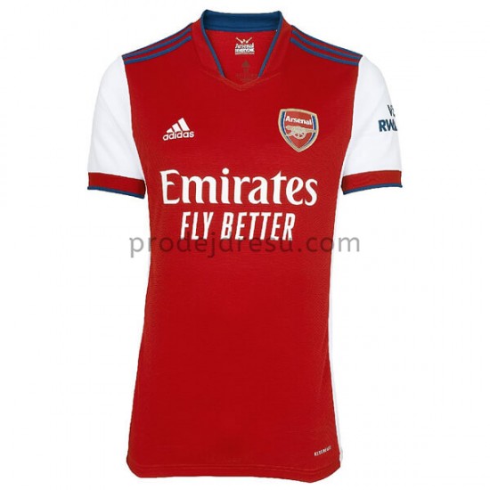 Arsenal Dresy Fotbal Domácí 2021-2022 Krátký Rukáv