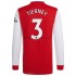 Arsenal Dresy Fotbal Kieran Tierney 3 Domácí 2021-2022 Dlouhý Rukáv