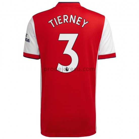 Arsenal Dresy Fotbal Kieran Tierney 3 Domácí 2021-2022 Krátký Rukáv