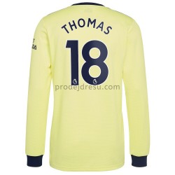 Arsenal Dresy Fotbal Thomas Partey 18 Venkovní 2021-2022 Dlouhý Rukáv