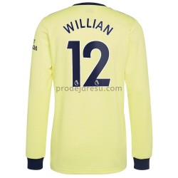 Arsenal Dresy Fotbal Willian 12 Venkovní 2021-2022 Dlouhý Rukáv