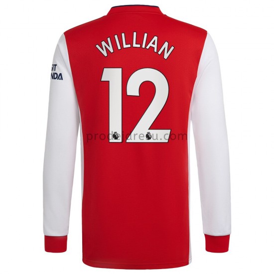 Arsenal Dresy Fotbal Willian 12 Domácí 2021-2022 Dlouhý Rukáv