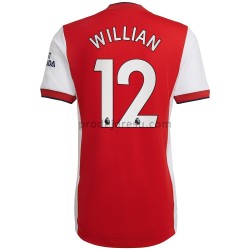 Arsenal Dresy Fotbal Willian 12 Domácí 2021-2022 Krátký Rukáv