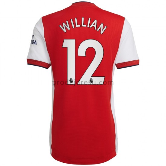 Arsenal Dresy Fotbal Willian 12 Domácí 2021-2022 Krátký Rukáv