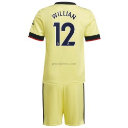 Arsenal Dresy Fotbal Willian 12 Dětský Venkovní 2021-2022 Krátký Rukáv