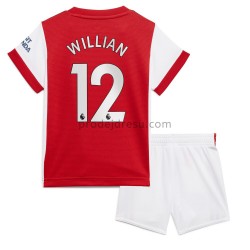 Arsenal Dresy Fotbal Willian 12 Dětský Domácí 2021-2022 Krátký Rukáv