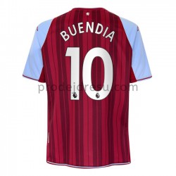 Aston Villa Dresy Fotbal Emiliano Buendia 10 Domácí 2021-2022 Krátký Rukáv