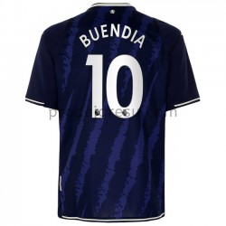 Aston Villa Dresy Fotbal Emiliano Buendia 10 Alternativní 2021-2022 Krátký Rukáv