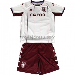 Aston Villa Dresy Fotbal Dětský Venkovní 2021-2022 Krátký Rukáv