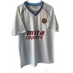 Aston Villa Dresy Fotbal Retro Venkovní 1988 Krátký Rukáv