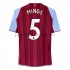 Aston Villa Dresy Fotbal Tyrone Mings 5 Domácí 2021-2022 Krátký Rukáv