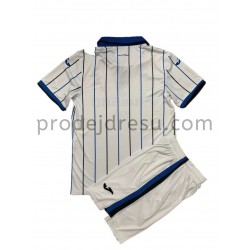 Atalanta Dresy Fotbal Dětský Venkovní 2021-2022 Krátký Rukáv