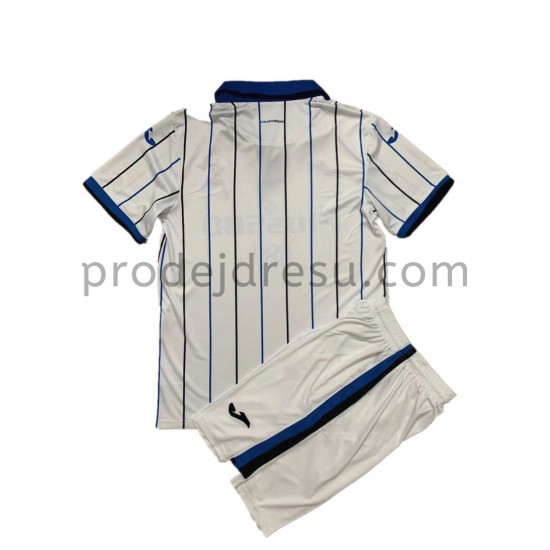 Atalanta Dresy Fotbal Dětský Venkovní 2021-2022 Krátký Rukáv