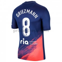 Atlético Madrid Dresy Fotbal Antoine Griezmann 8 Venkovní 2021-2022 Krátký Rukáv